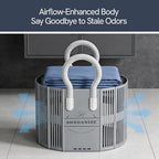 40L Collapsible Laundry Basket with Handles, Durable Space-Saving Storage Basket for Clothes, Utility, Groceries Toys & Home Organization – Grey - color: Grey