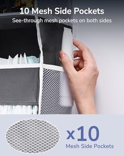 ULG 1 Pack Compact Size Over Door Organizer Slim Door Storage for Small-Sized Doors, 5 Shelves, Dark Gray - color: Dark Grey, size: 1 Pack-Compact