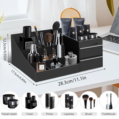 Mens Organizer,Cologne Organizer for Men,Cologne Stand,Perfume Organizer,Dresser Organizer,Organizador de Perfumes para Hombre,Bathroom Organizers,Mens Bedroom Essentials,Gifts for Men