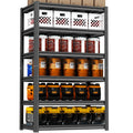 Heavy Duty Garage Shelving, 6-Tier Metal Storage Shelves, 3600LBS, 78" H Adjustable Industrial Rack, Steel Utility Shelf Unit for Warehouse, Garage, Basement, Kitchen, 36" W x 16" D x 78" H - size: 36"W x 16"D x 78"H
