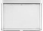 Zwilling FRESH & SAVE CUBE Box, size 2M, modular & stackable container, airtight & vacuumable storage, dishwasher friendly, transparent - size: 2m (6.56') - rca plugs