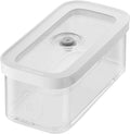 ZWILLING FRESH & SAVE CUBE Storage Container, Size M, Modular & Stackable Container, Airtight & Vacuum Storage, Dishwasher Safe, Transparent - size: M