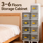 LDQ Slim Storage Cabinet with Drawers - Durable Waterproof PP Organizer for Bathroom/Kitchen/Health - Small Spaces, Snacks, Display & Retail (6layers) - size: 6layers