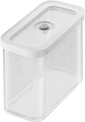 Zwilling FRESH & SAVE CUBE Box, size 2M, modular & stackable container, airtight & vacuumable storage, dishwasher friendly, transparent - size: 2m (6.56') - rca plugs