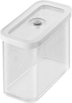 Zwilling FRESH & SAVE CUBE Box, size 2M, modular & stackable container, airtight & vacuumable storage, dishwasher friendly, transparent - size: 2m (6.56') - rca plugs