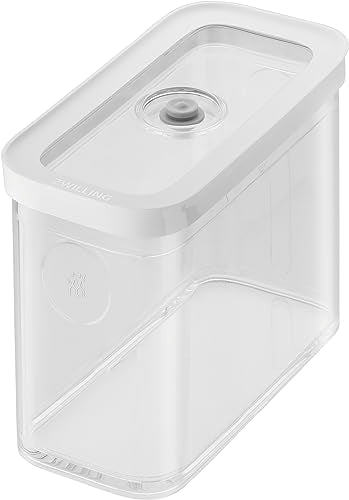 Zwilling FRESH & SAVE CUBE Box, size 2M, modular & stackable container, airtight & vacuumable storage, dishwasher friendly, transparent - size: 2m (6.56') - rca plugs