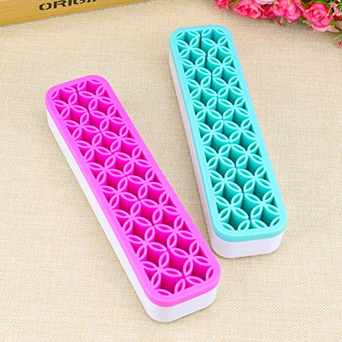 Desktop Organizers ,Cosmetic Storage Box& Desktop Storage Box Pink - color: Pink