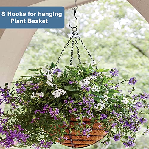 Unique Twist Design Bag Hanger Purse Hooks - 5 Inch Large Size Closet Rod Hooks for Hanging Bags, Purses, Handbags, Belts, Scarves, Hats, Clothes, Pans and Pots (12 Pack) - color: 12 Pack Platinum