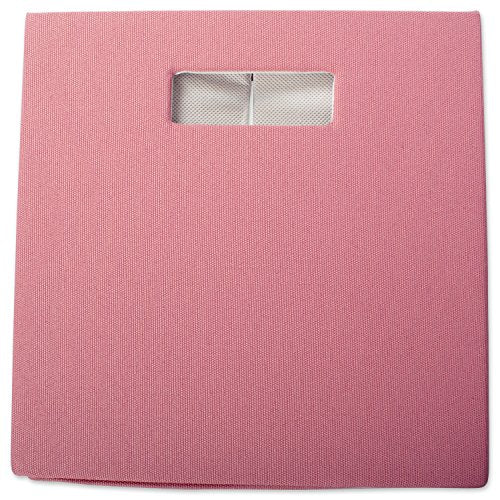 DII Poly-Cube Storage Collection Hard Sided, Collapsible Solid, Small, Rose - color: Rose, size: Small Square, 11x11x11"