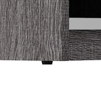 Bestar Cielo Closet Organizer, 20-inch Bark Gray and White Wardrobe for Bedroom, Mudroom, Entryway, or Kitchen Pantry - color: Bark Grey and White