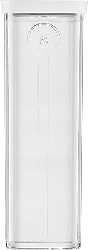 ZWILLING FRESH & SAVE CUBE Box, size 4S, modular & stackable container, airtight & vacuumable storage, dishwasher friendly, transparent - size: 4S