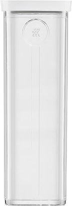 ZWILLING FRESH & SAVE CUBE Box, size 4S, modular & stackable container, airtight & vacuumable storage, dishwasher friendly, transparent - size: 4S
