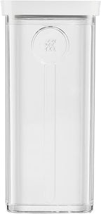ZWILLING FRESH & SAVE CUBE Box, size 3S, modular & stackable container, airtight & vacuumable storage, dishwasher friendly, transparent - size: 3S