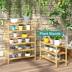 viewcare 3-Tier Free Standing Shoe Racks, Bamboo Wood Shoe Rack for Entryway & Closet, Beautiful | Natural | Functional | Sturdy Shoe Rack - color: Natural Bamboo, size: 3-Tier